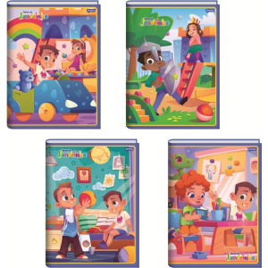 Caderno Brochurao Capa Dura Jandainha Masculino 80fls.