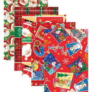 Saco Metalizado De Natal 20x29cm Sortido
