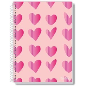 Caderno 20x1 Capa Dura Amo 320fls.