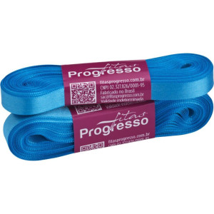Fita De Cetim 10mm 10m. Azul Medio 1390-124636-61573