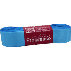 Fita De Cetim 22mm 10m. Azul Medio 1390-124638-28219