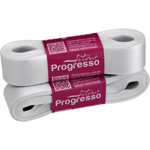 Fita De Cetim 22mm 10m. Cinza Claro 2028-124632-43991