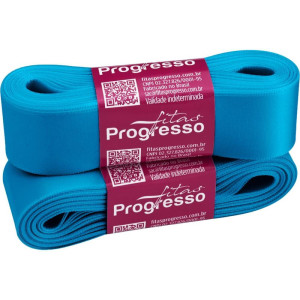 Fita De Cetim 30mm 10m. Azul Medio 1390-124639-36766
