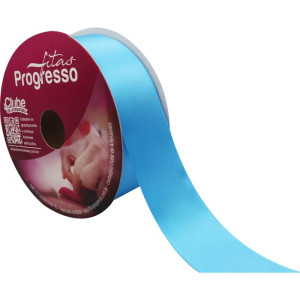 Fita De Cetim 38mm 50m. Azul Medio 1390-124640-93363
