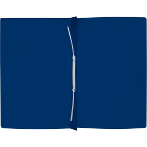 Pasta Classificador Rapido Plastica Com Grampo Azul-124555-66924