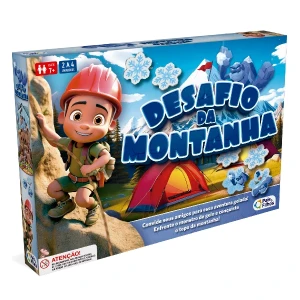 Jogo Desafio Da Montanha Ilustração De Unicórnio 32 Cm - Caixa Litografada
