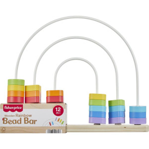 Fisher Price Wood Contando Cores 21pcs