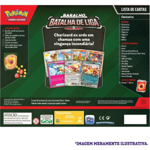Jogo De Cartas Pokemon Ev08 Batalha De Liga-120886-90712
