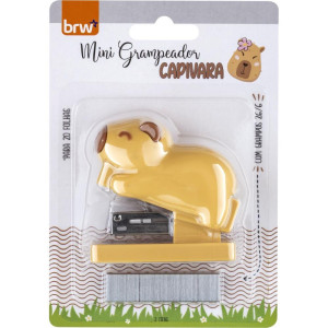 Grampeador Plastico Capivara 20fls.