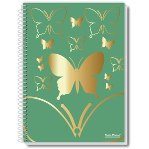 Caderno Espiral 1/4 Capa Dura Fly 80fls.-124181-27465
