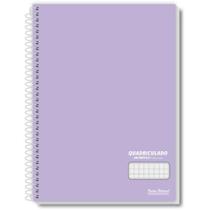Caderno Quadriculado 1/4 1x1cm 80f Esp. Office Colors Cd-124176-47126