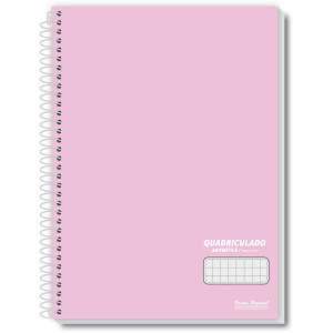 Caderno Quadriculado Univers. 1x1cm 80f Esp. Office Colors Cd-124175-34023