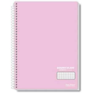 Caderno Quadriculado Univers. 1x1cm 80f Esp. Office Colors Cd