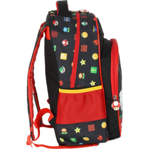 Mochila Infantil Super Mario Bros G Preta-119950-56524