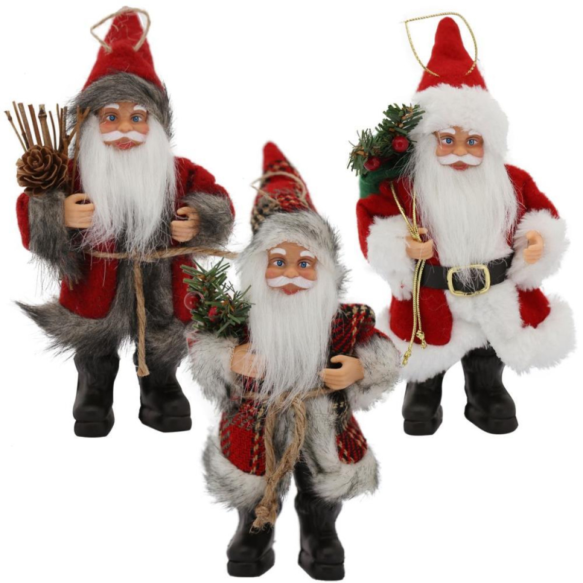 Artigo Para Decoracao Natal Enfite Noel 20cm 3mod.(s)
