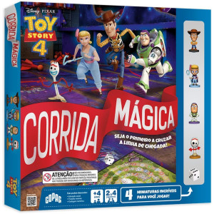 Jogo De Tabuleiro Toy Story Corrida Magica