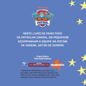 Livro Brinquedo Ilustrado Patrulha Canina Chase De Pano-124656-64719