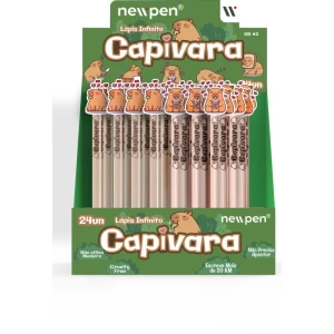 Lapis Preto Redondo Infinito Hb Capivara