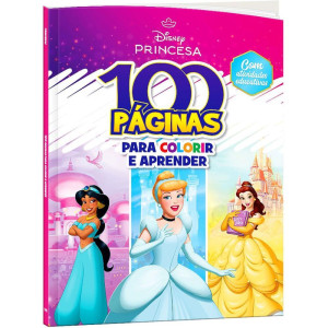 Livro Infantil Colorir Princesa 100 Pgs P/colorir