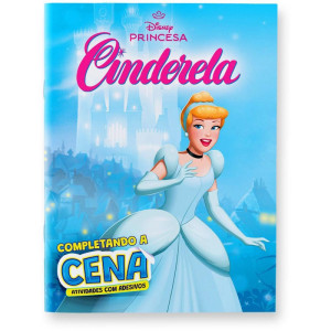 Livro De Atividades Completando A Cena Cinderela