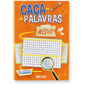 Livro De Atividades Passatempo Caca Palavras N.med