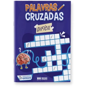 Livro De Atividades Passatempo Cruzadinhas N.dific