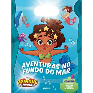 Livro Infantil Colorir Brinq.e Desc.aven.no Fundo Mar