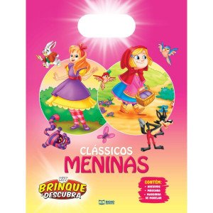 Livro Infantil Colorir Brinq.e Desc.classicos Menina