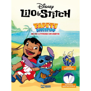 Livro Infantil Colorir Lilo E Stitch Tapete Divertido