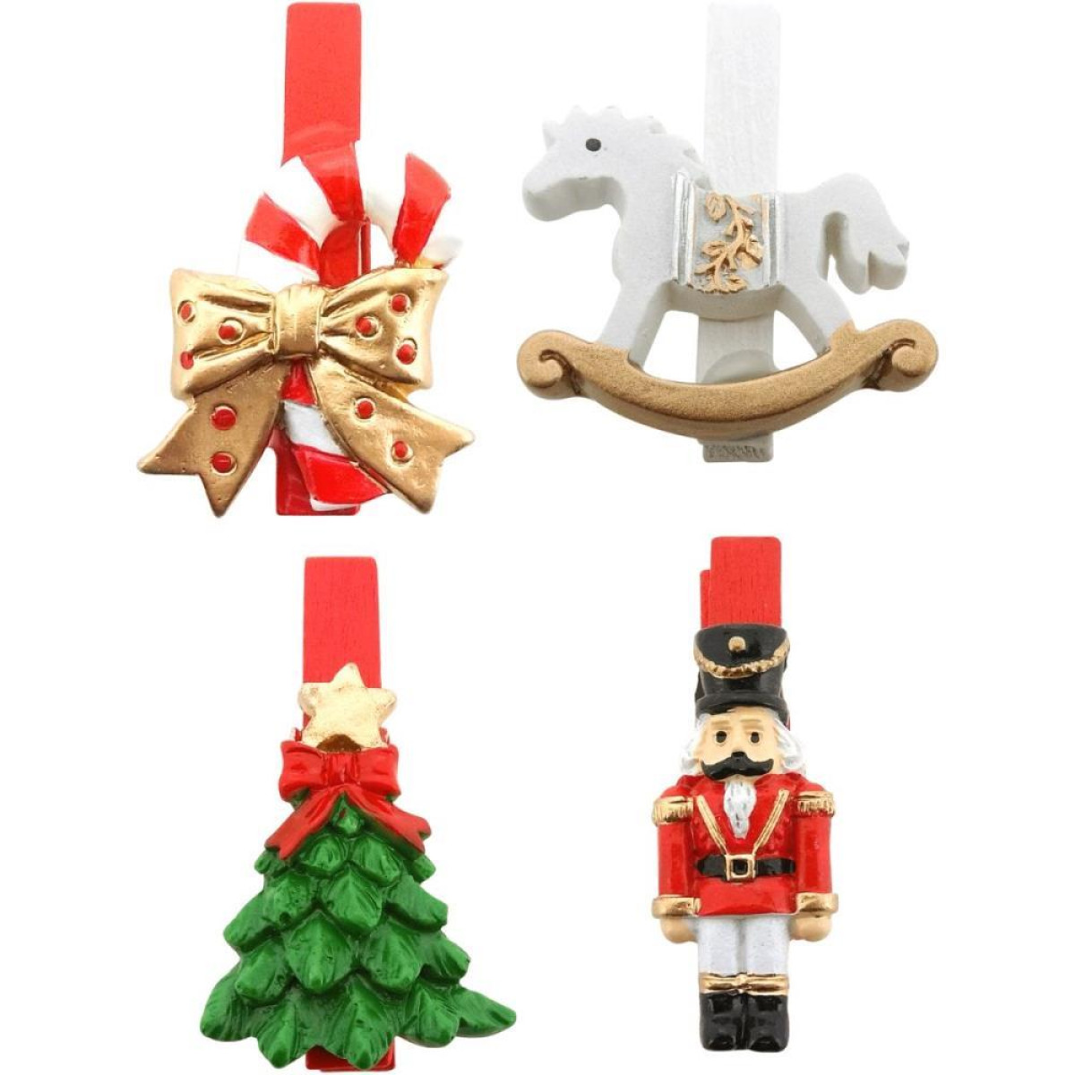 Artigo Para Decoracao Natal Enfeite Prendedor Natalino (s)