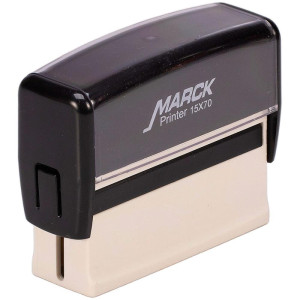 Carimbo Marck 15x70cm