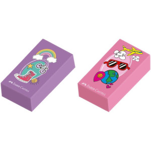 Borracha Colorida Glimmer Viagem 2 Modelos