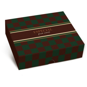 Caixa Para Presente Com Tampa Tampa E Fundo Club 17x13,5x4,5