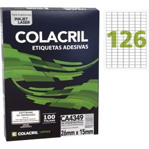 Etiqueta Matricial 26x15mm A4 100fls