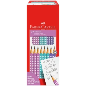 Lapis Preto Triangular Sparkle 3 Modelos