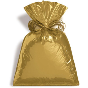 Saco Metalizado 30x45cm Ouro Fosco 30x44cm