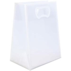 Sacola Para Presente Lisa Pp Alca Plana Fosca 30x23x15cm