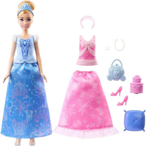 Boneca Disney Princesa Cinderela Fashio 2em1-121251-35158