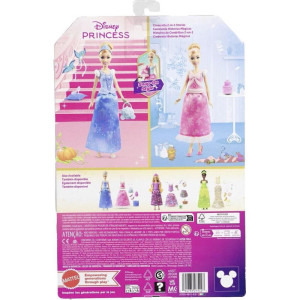 Boneca Disney Princesa Cinderela Fashio 2em1-121251-98412