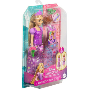 Boneca Disney Princesa Rapunzel Fashion 2em1-121252-32005
