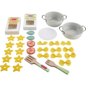 Fisher Price Wood Brincando Cozinhar Massas 31pc-121320-79709