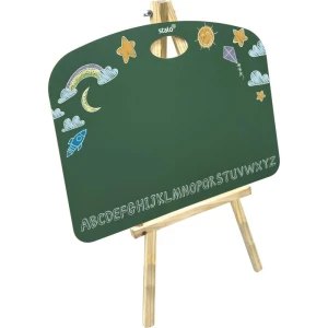 Lousa Infantil C/cavalete Alfabeto 45x57cm
