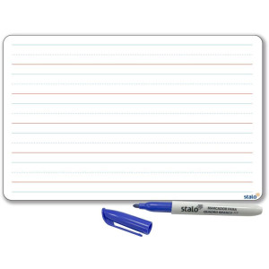 Lousa Infantil Quadro De Mao Pautado 30x20cm-123837-94805