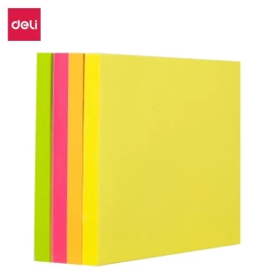 Bloco De Recado Autoadesivo 76x76mm Fluorescente 4x100fls