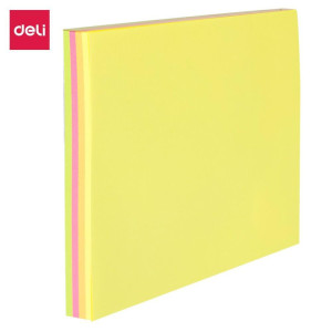 Bloco De Recado Autoadesivo 76x76mm Fluorescente 4x25fls