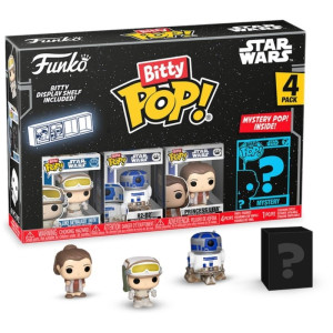 Boneco E Personagem Funko Star W.luke,r2-d2 E Chew