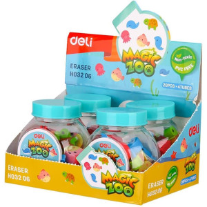 Borracha Decorada Deli Animais Marinhos (s)