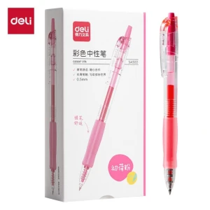 Caneta Gel Retratil C/grip Rosa 0,5mm