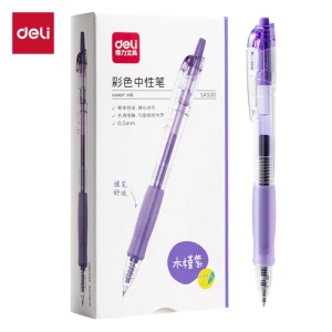 Caneta Gel Retratil C/grip Roxa 0,5mm