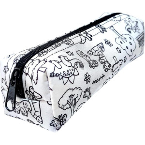 Estojo Simples Cetim Para Colorir